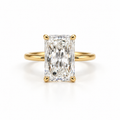 14K 3.01 CT Lab Grown Diamond Solitaire Ring